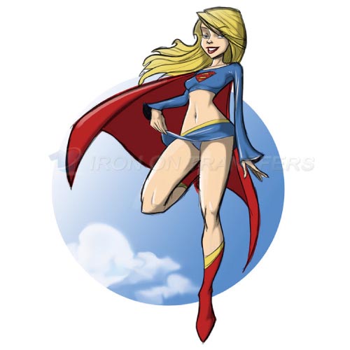 Supergirl Iron-on Stickers (Heat Transfers)NO.275